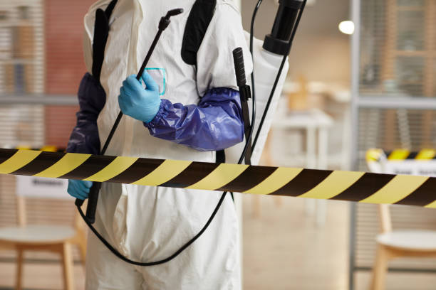 Professional Blood Cleanup technician working in Waco, NE